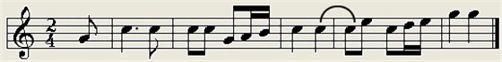 手卷钢琴小节4